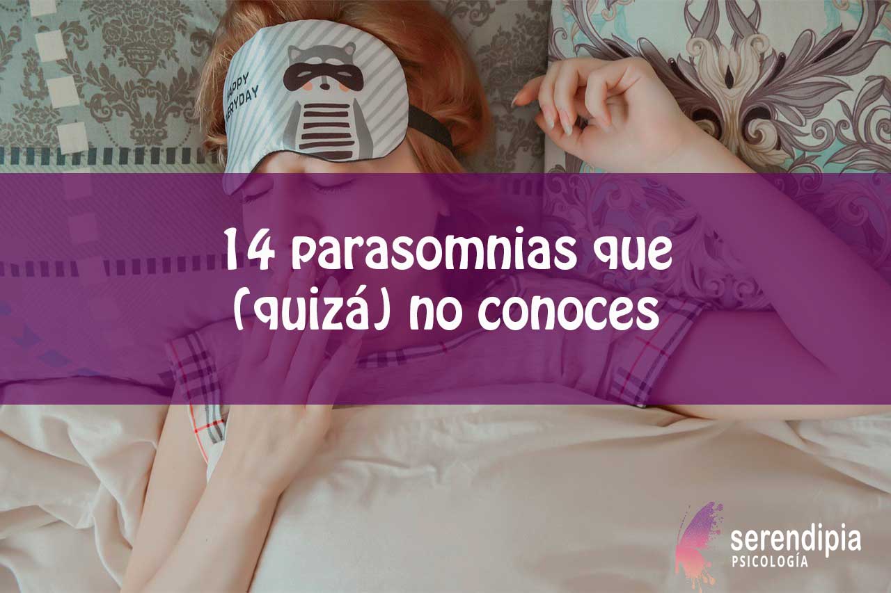 14 parasomnias que (quizá) no conoces